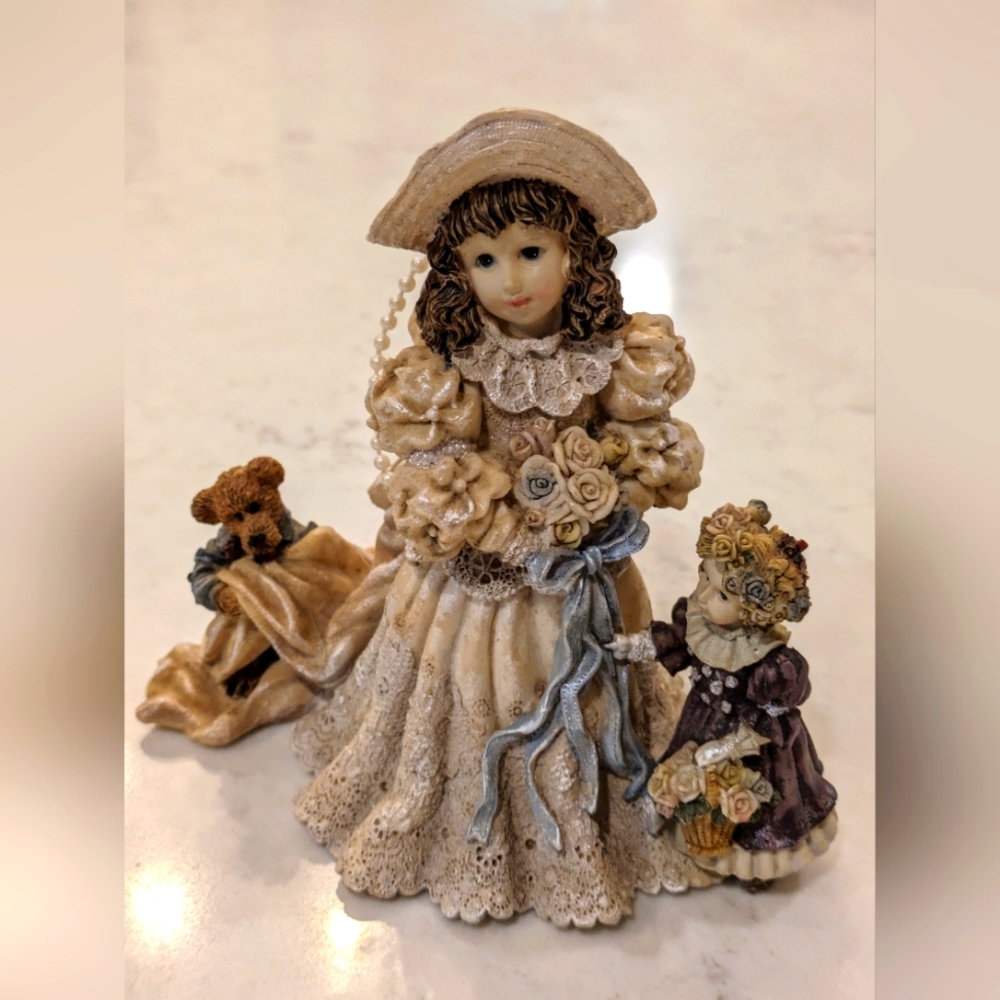 1995 Vintage Yesterday Child The Boyds Collection LTF Handmade 5" Excellent Cond